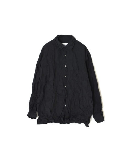 NVL2683W 60s ORGANIC POPLIN WRINKLE REGULAR COLLAR L/SL SHIRTS