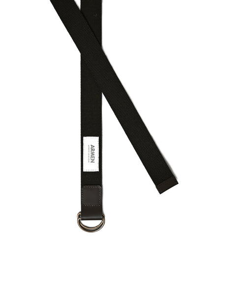 SDNAM2651 LEATHER/TAPE DOUBLE RING BELT