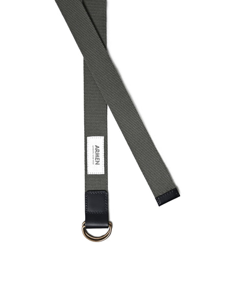 SDNAM2651 LEATHER/TAPE DOUBLE RING BELT