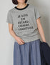 NFA2601P47 "RETARD" 4.4oz COTTON JERSEY CREW NECK S/SL RINGER T-SHIRT