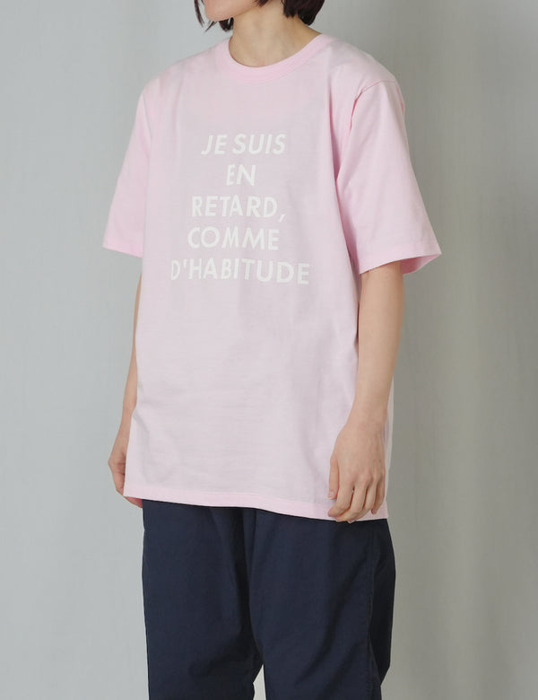 NFA1802P47 "RETARD" 4.4oz COTTON JERSEY CREW NECK OVERSIZED S/SL T-SHIRT