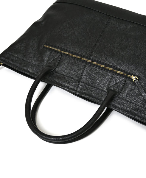 SVMDSH2661 GRAINED LEATHER TOTE BAG