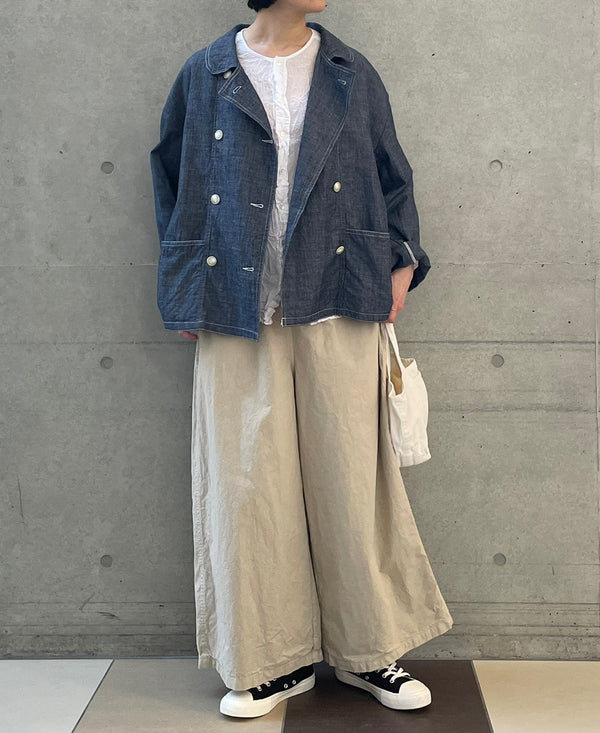 NHT1713TC LIGHT WEIGHT COTTON OVERDYE EASY PANTS