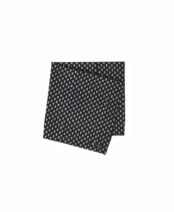 ZMD0408 BLOCK PRINT SCARF 60×60㎝