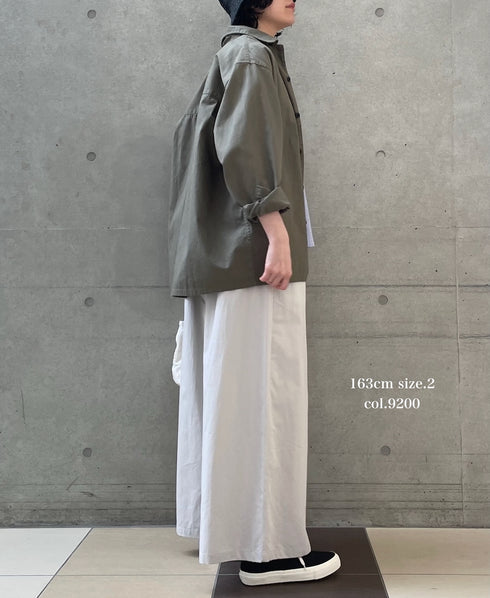 GNMDS2062CLW COTTON/LINEN DYED WEATHER CULOTTES