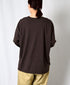GNSL26512 COTTON SLUB SINGLE JERSEY CREW-NECK L/SL OVERSIZED T-SHIRTS
