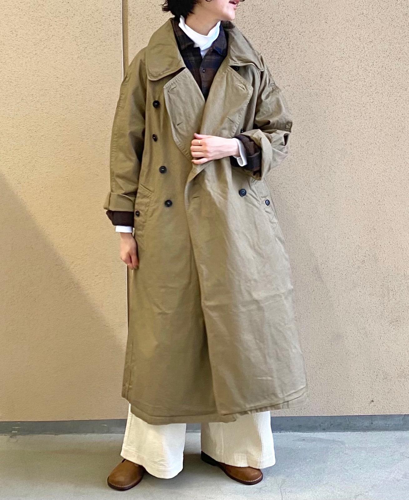 HTS 〜HEAVY WEIGHT COTTON TWILL OVERDYE COTTON DOUBLE OVER COAT〜,Narumi  Trading