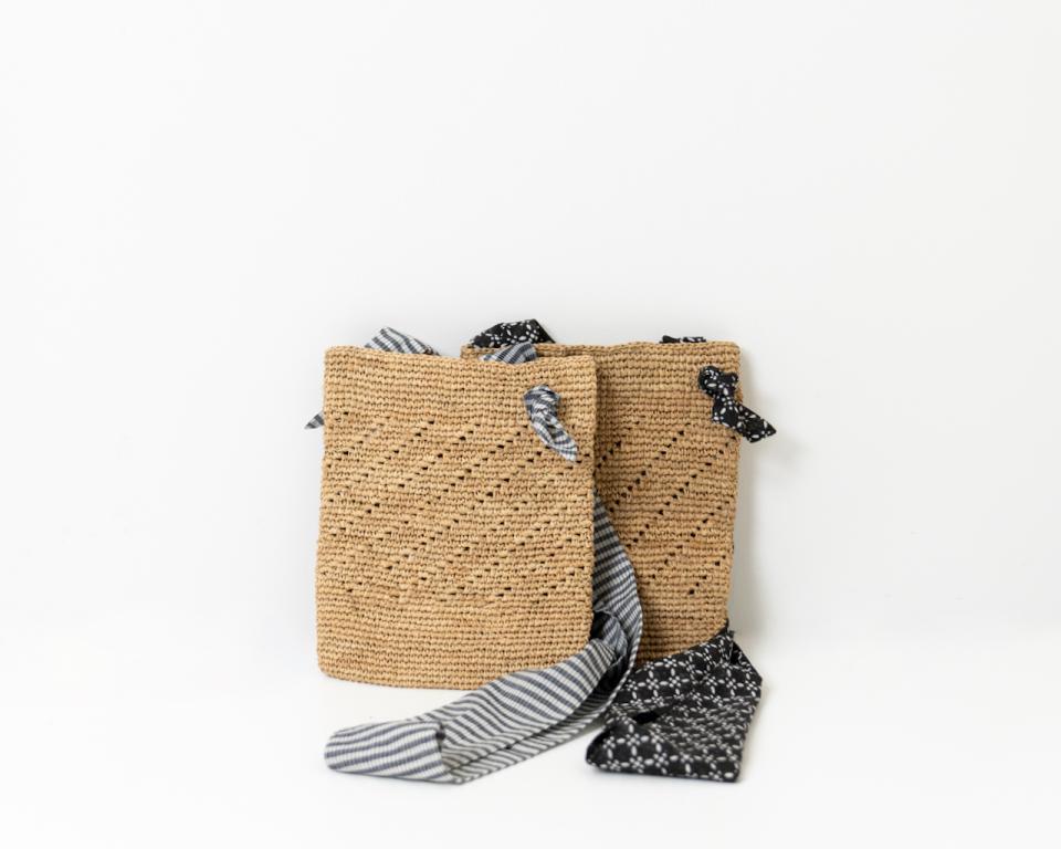 夏のコーディネートに合わせたい 『 RAFFIA BAG 』,Narumi Trading