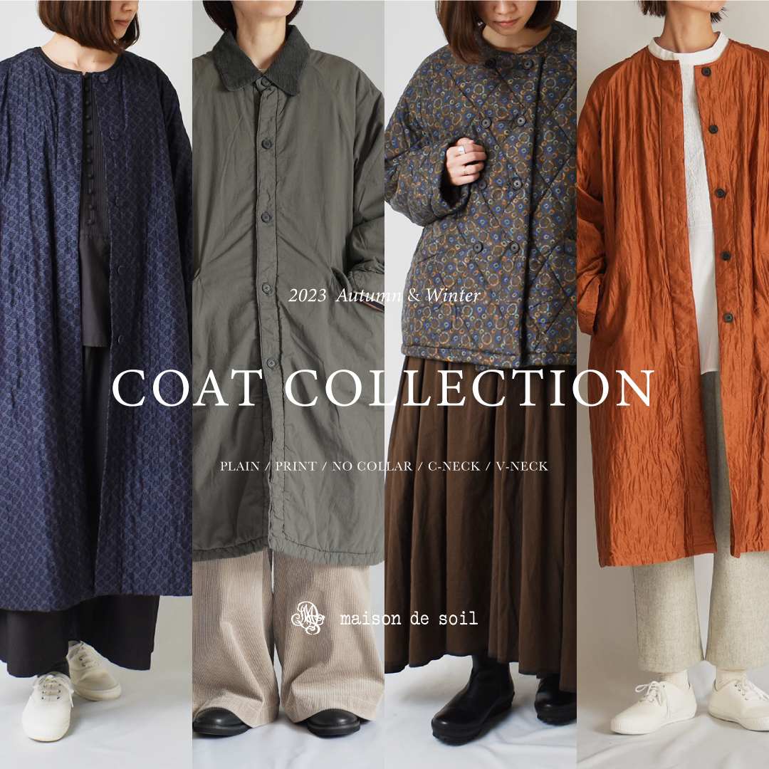 maison desoil 2023A/W COAT COLLECTION,Narumi Trading