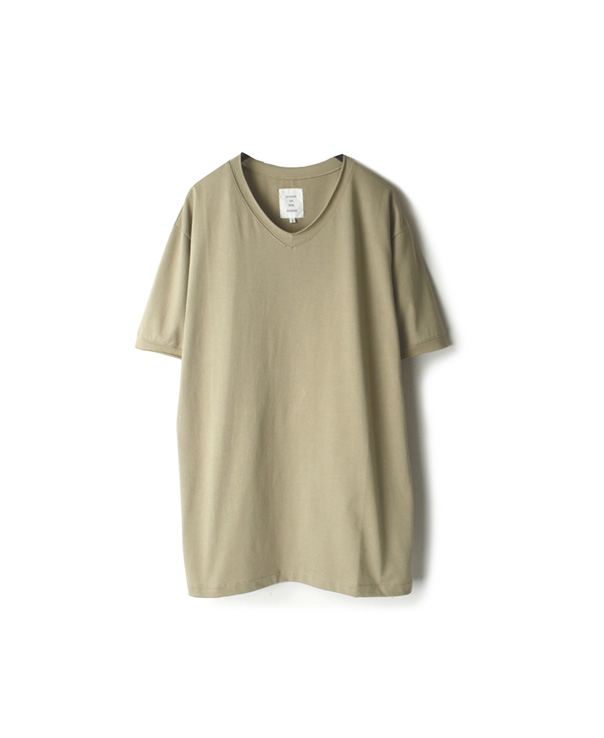 FMDSH1702 (Tシャツ) CUT OFF V-NECK T-SHIRT