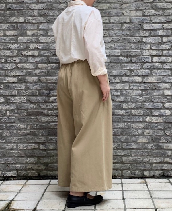 GNMDS2062 (パンツ) COTTON WIDE EASY PANTS│