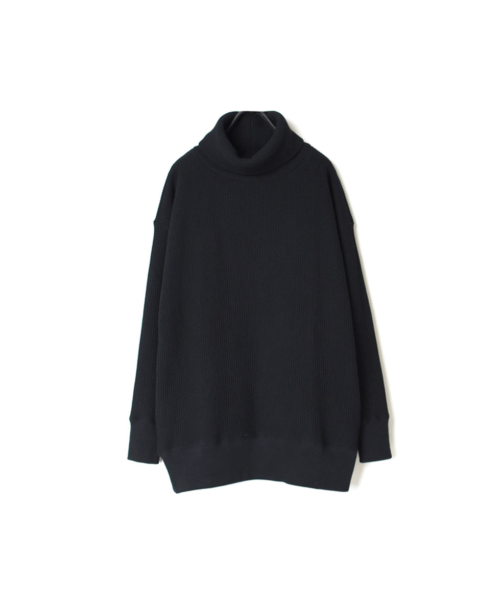 GNSL22751 (プルオーバー) COTTON WAFFLE TURTLE NECK