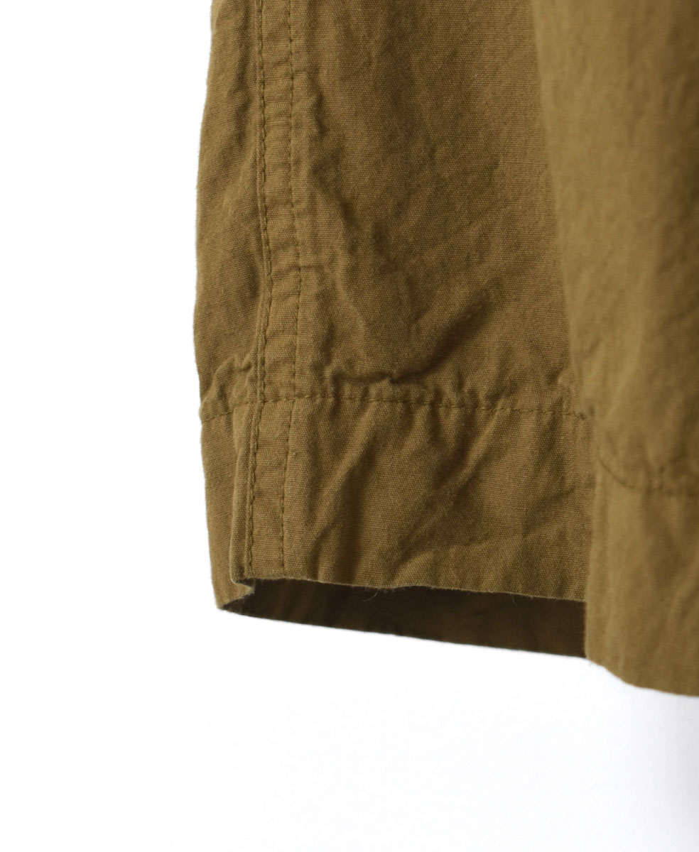 INAM2251PD (パンツ) 40'S POPLIN GATHERED EASY PANTS