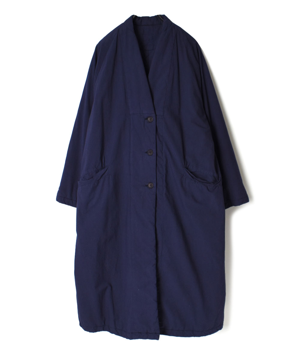 NMDS22521D (コート) 40’S COTTON POPLIN V-COLLAR COAT