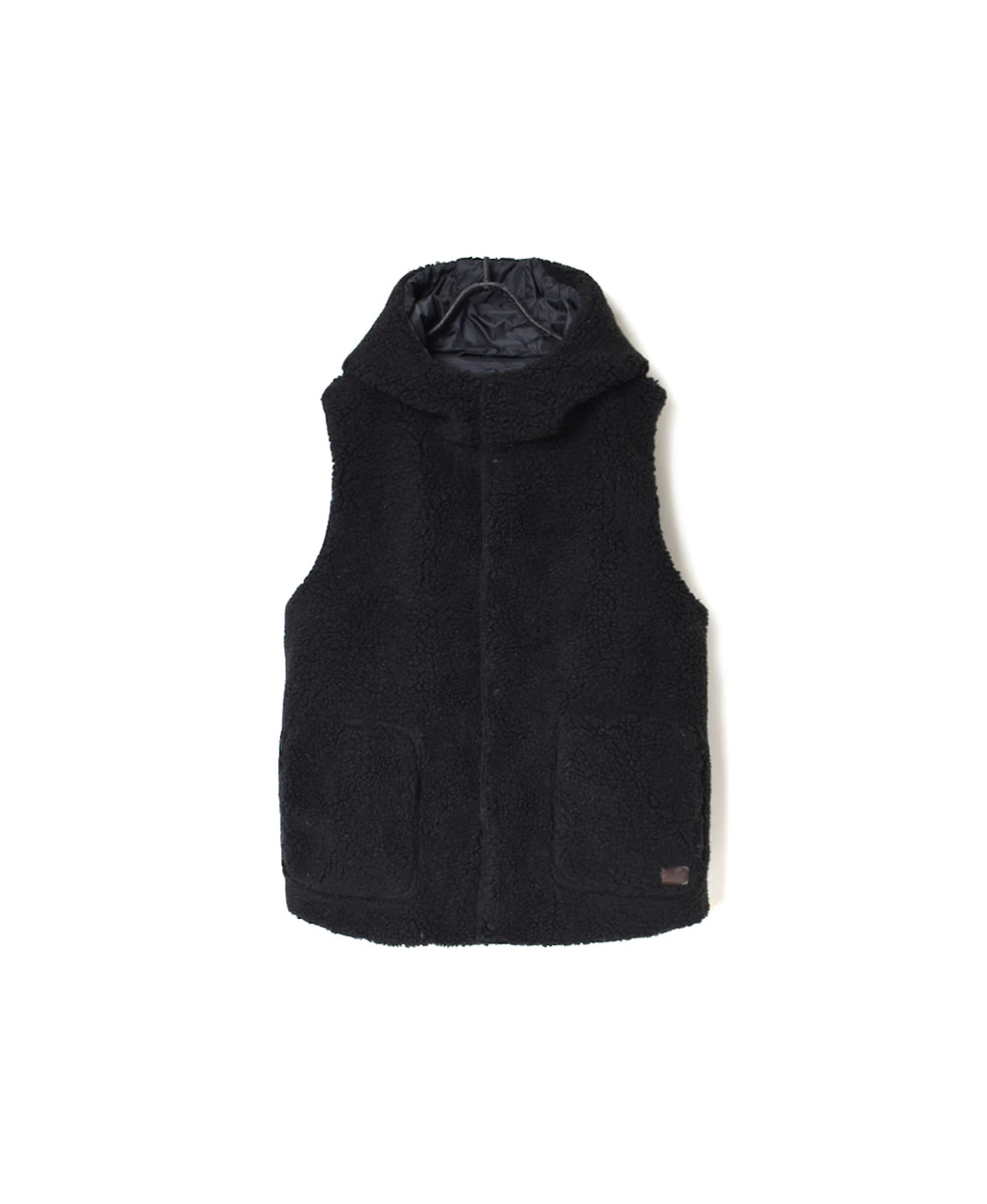 NAM2262Y (ベスト) FLEECE / NYLON HOODED REVERSIBLE VEST