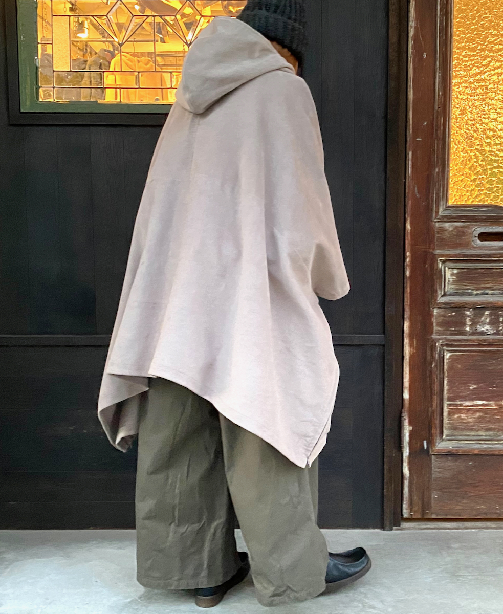 NAM2171M (ポンチョ) MOLESKIN PONCHO