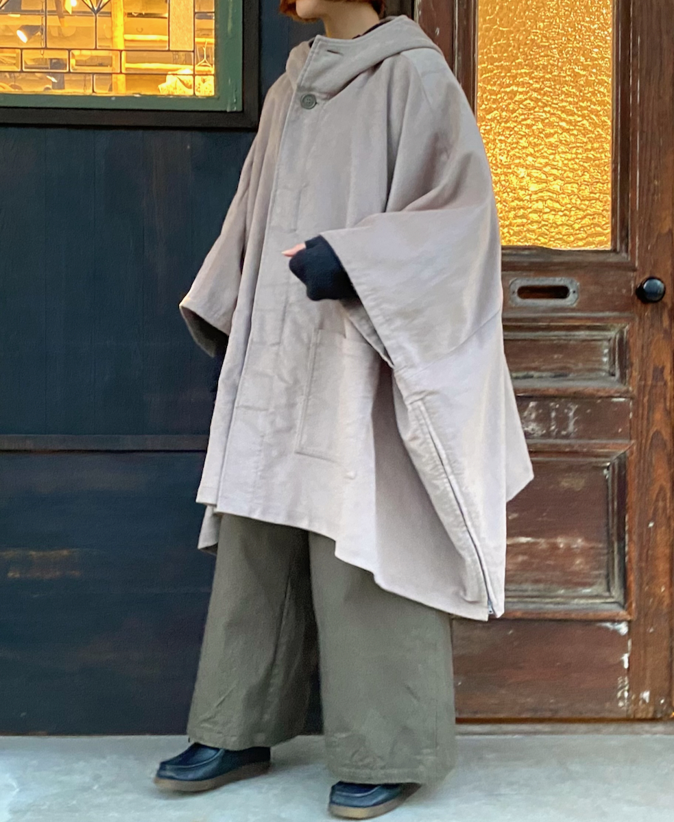 NAM2171M (ポンチョ) MOLESKIN PONCHO