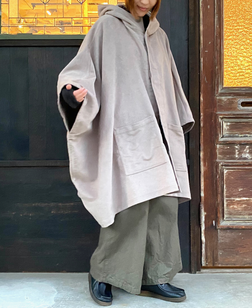 NAM2171M (ポンチョ) MOLESKIN PONCHO