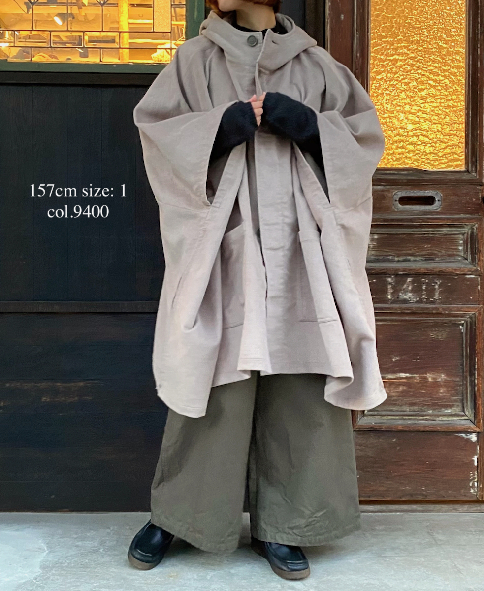 NAM2171M (ポンチョ) MOLESKIN PONCHO