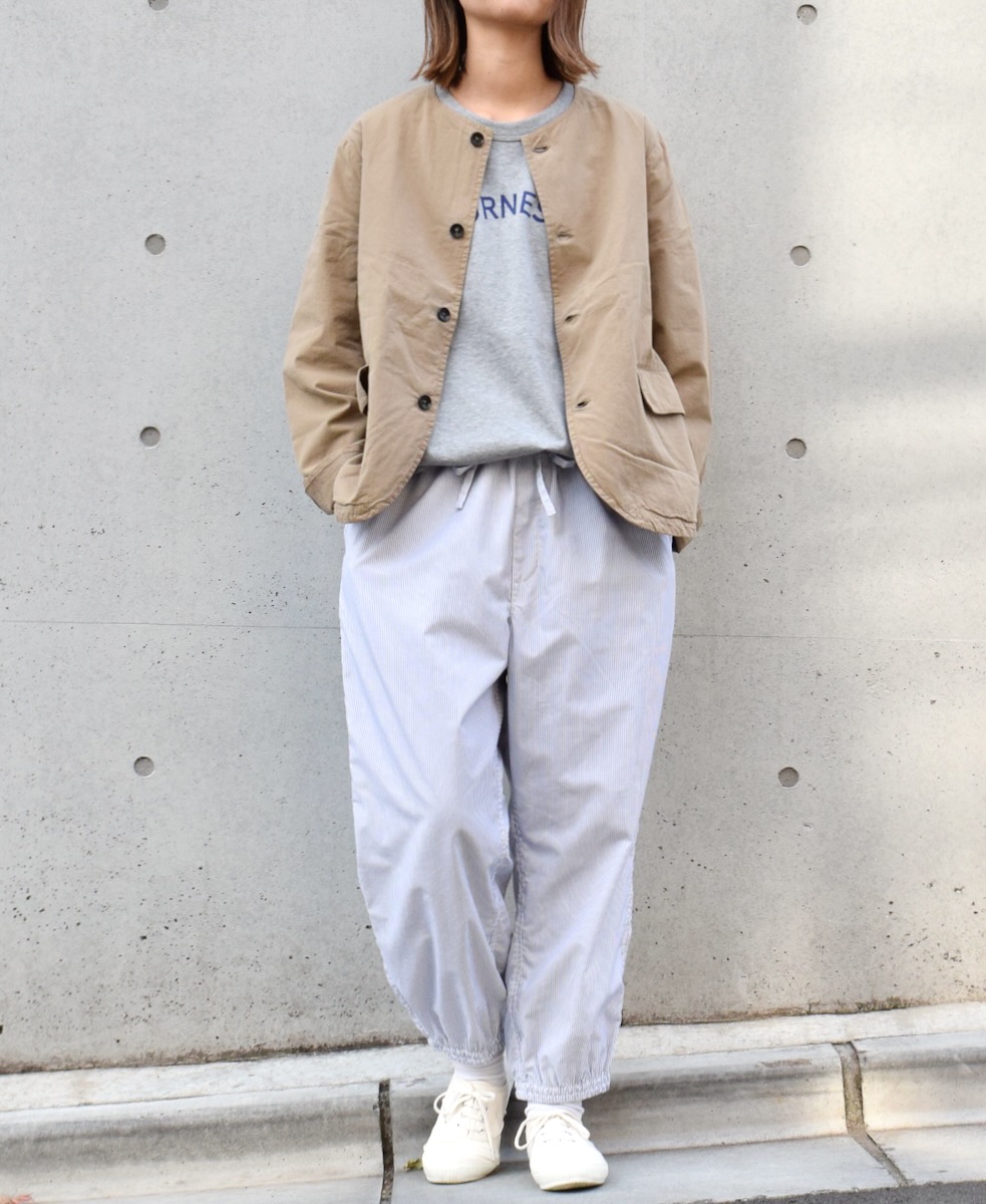 NVL2302PD (ジャケット) 40'S POPLIN OVERDYED SIDE VENTS NO COLLAR