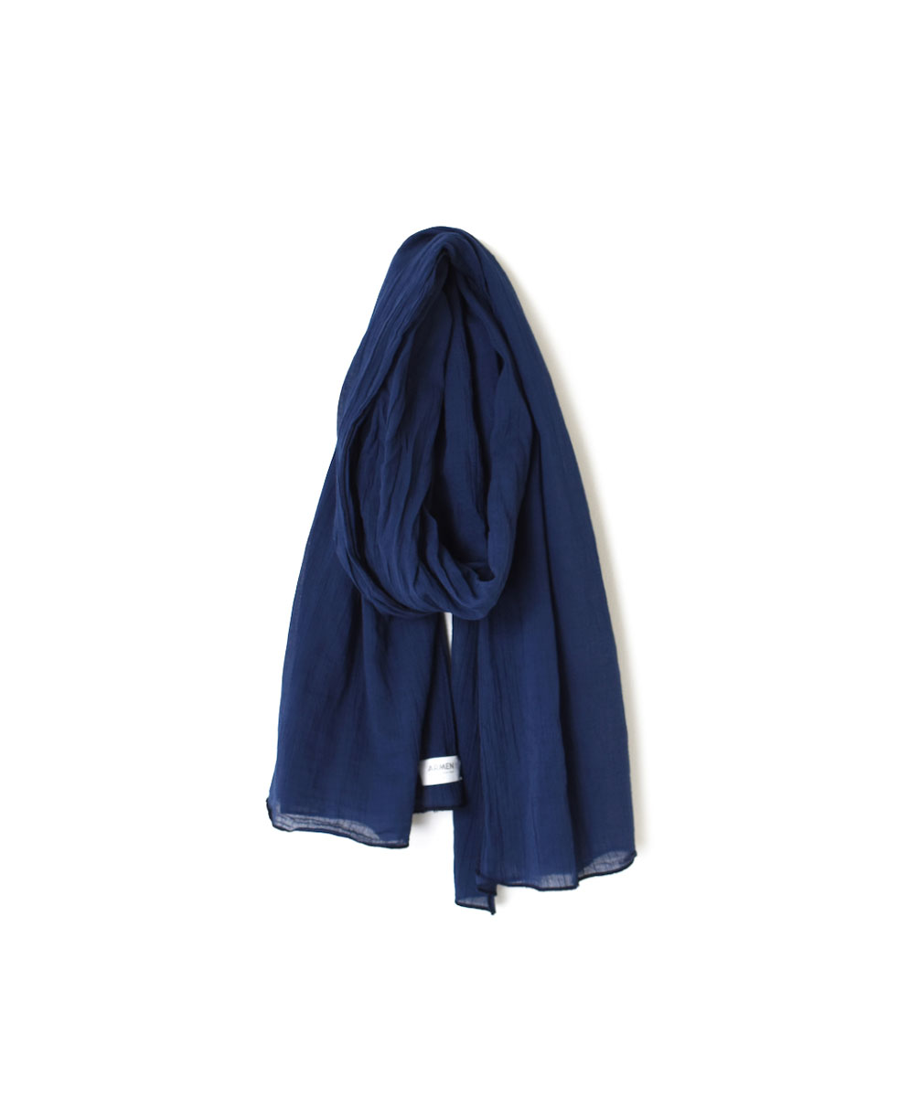 INAM2202GD (ストール) SINGLE GAUZE OVERDYED STOLE-M