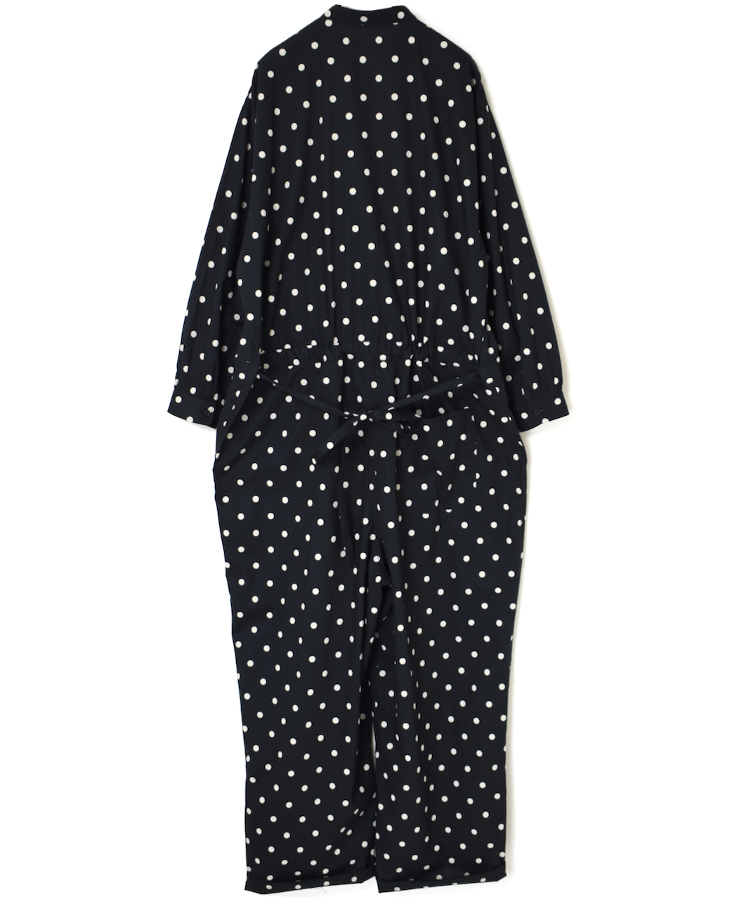 NSL22534 (オーバーオール) 40'S POPLIN DOT PRINT BAND COLLAR OVERALLS