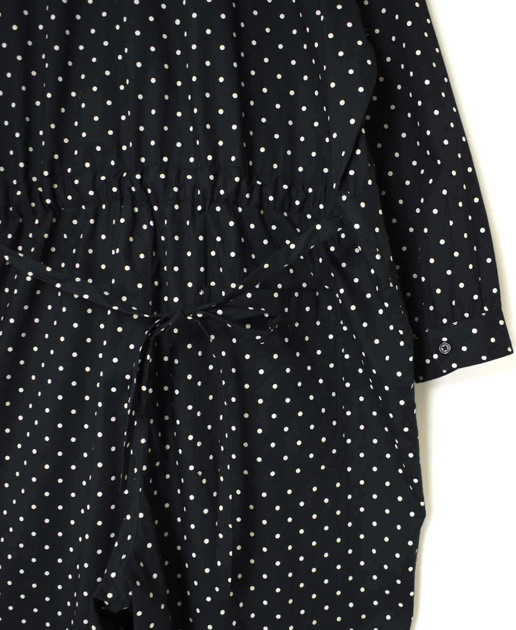 NSL22534 (オーバーオール) 40'S POPLIN DOT PRINT BAND COLLAR OVERALLS