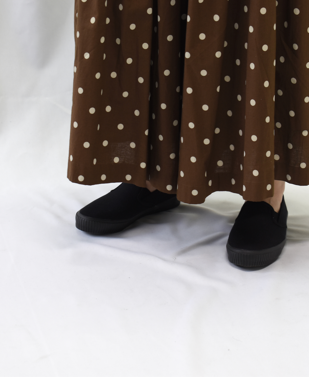 NSL22535 (キュロット) 40'S POPLIN DOT PRINT CULOTTES