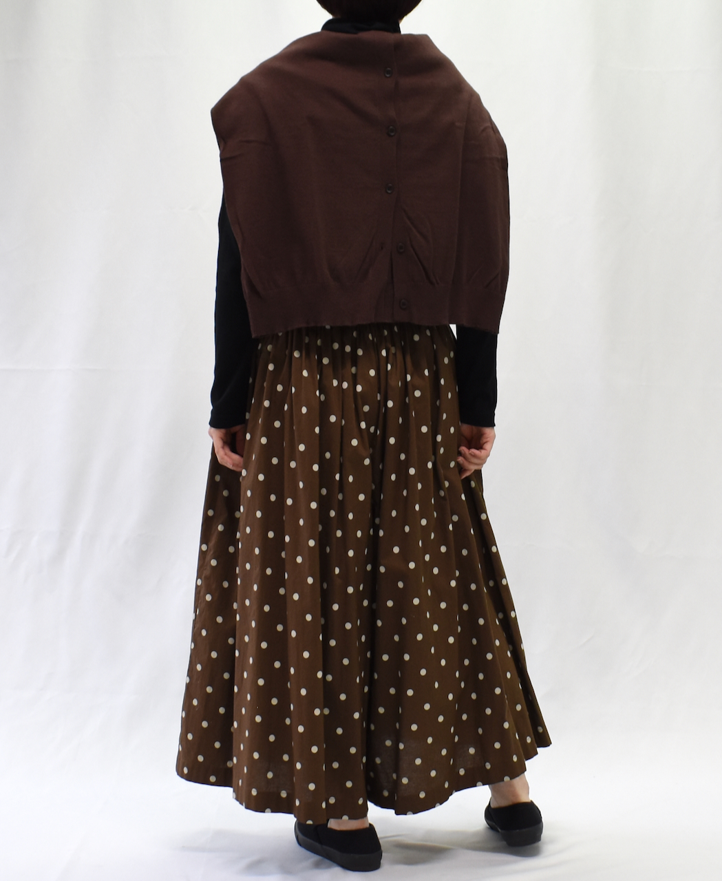 NSL22535 (キュロット) 40'S POPLIN DOT PRINT CULOTTES