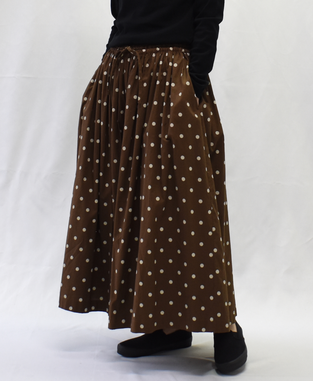 NSL22535 (キュロット) 40'S POPLIN DOT PRINT CULOTTES