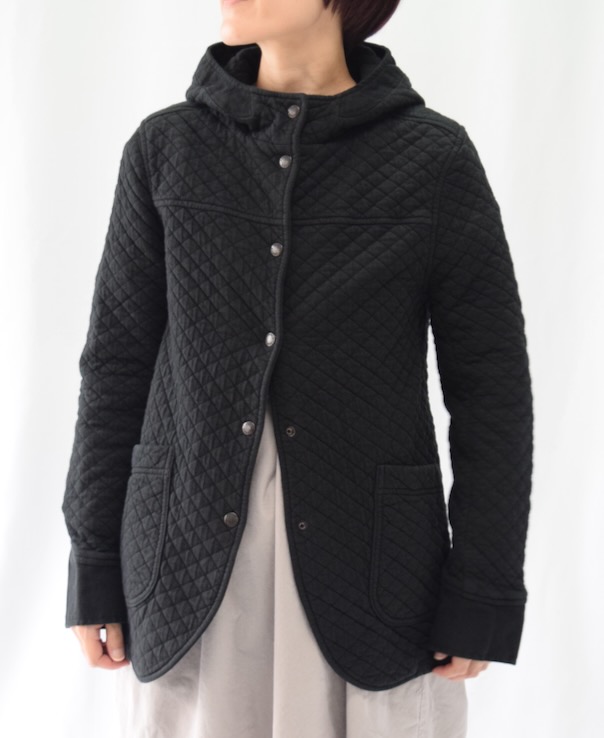 NAM0555 (ジャケット) COTTON QUILT HOODED JACKET