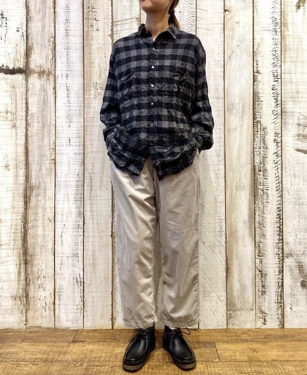 INHT2204CD (パンツ) 26WALES CORDUROY OVERDYE EASY PANTS