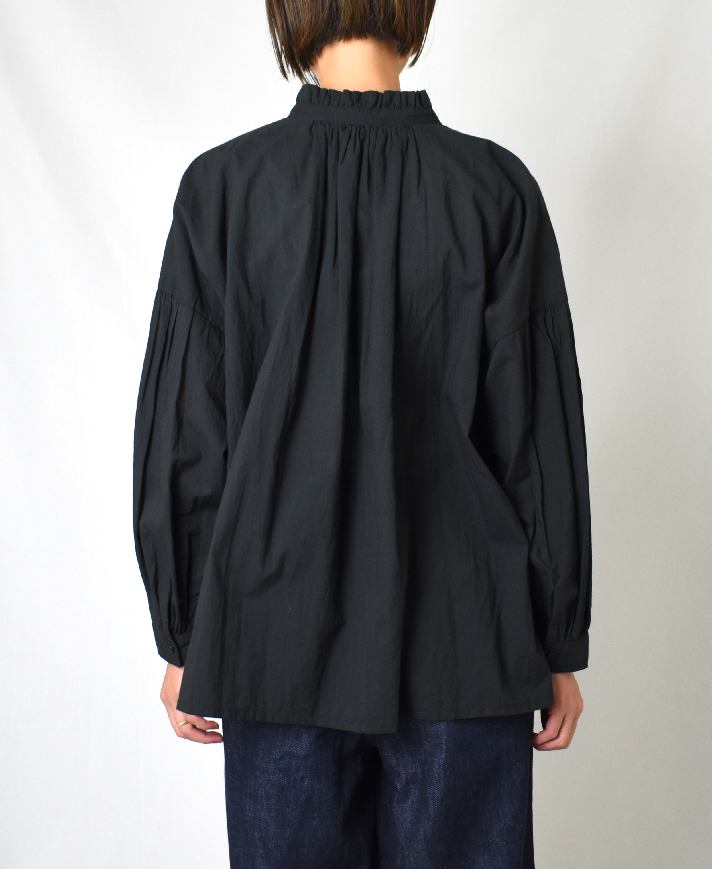 NSL22561 (シャツ) 60'S CAMBRIC PLAIN FRILL COLLAR SHIRT