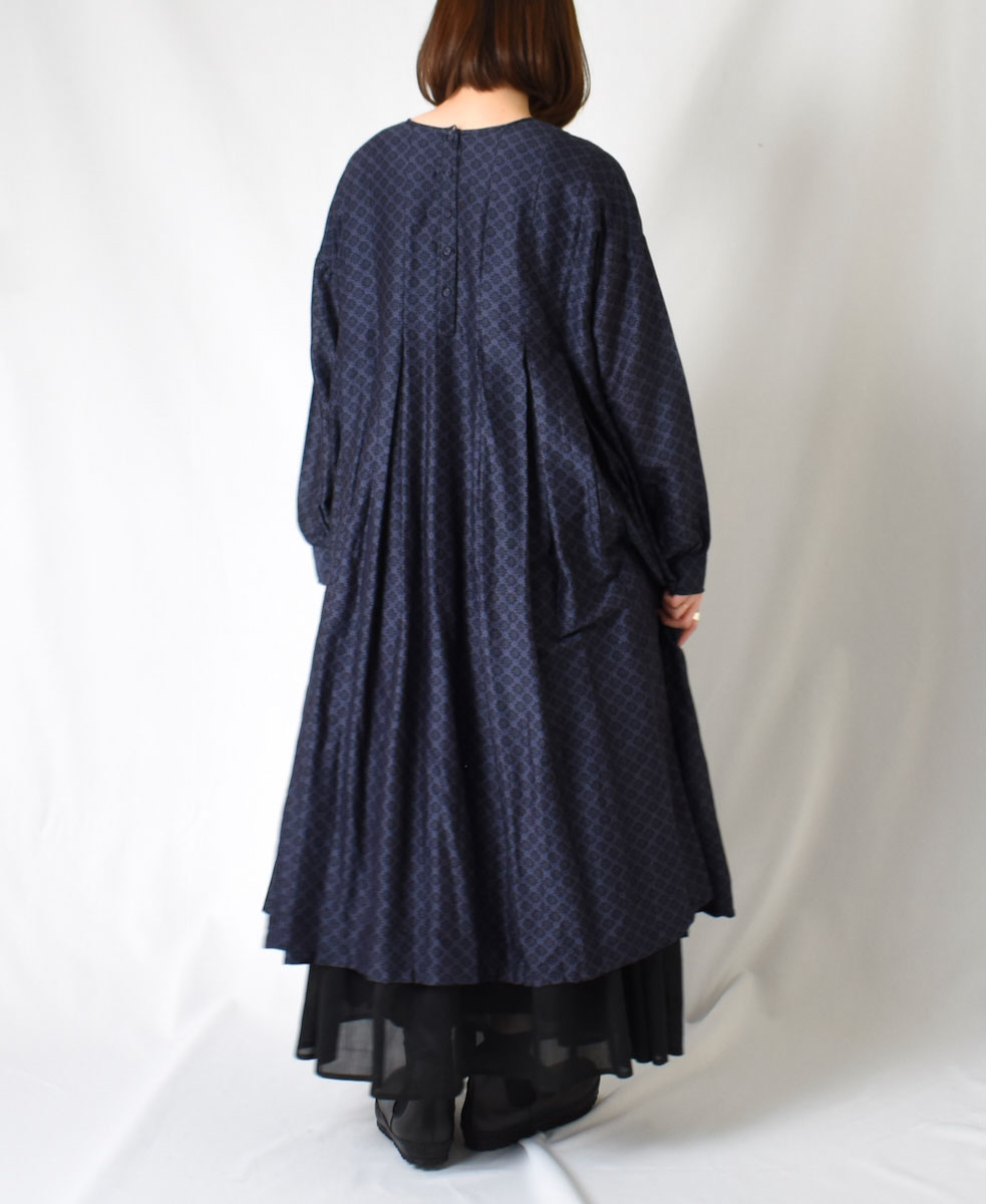 ○NMDS22564 (スカート) HANDWOVEN COTTON SILK RAJASTHAN TUCK