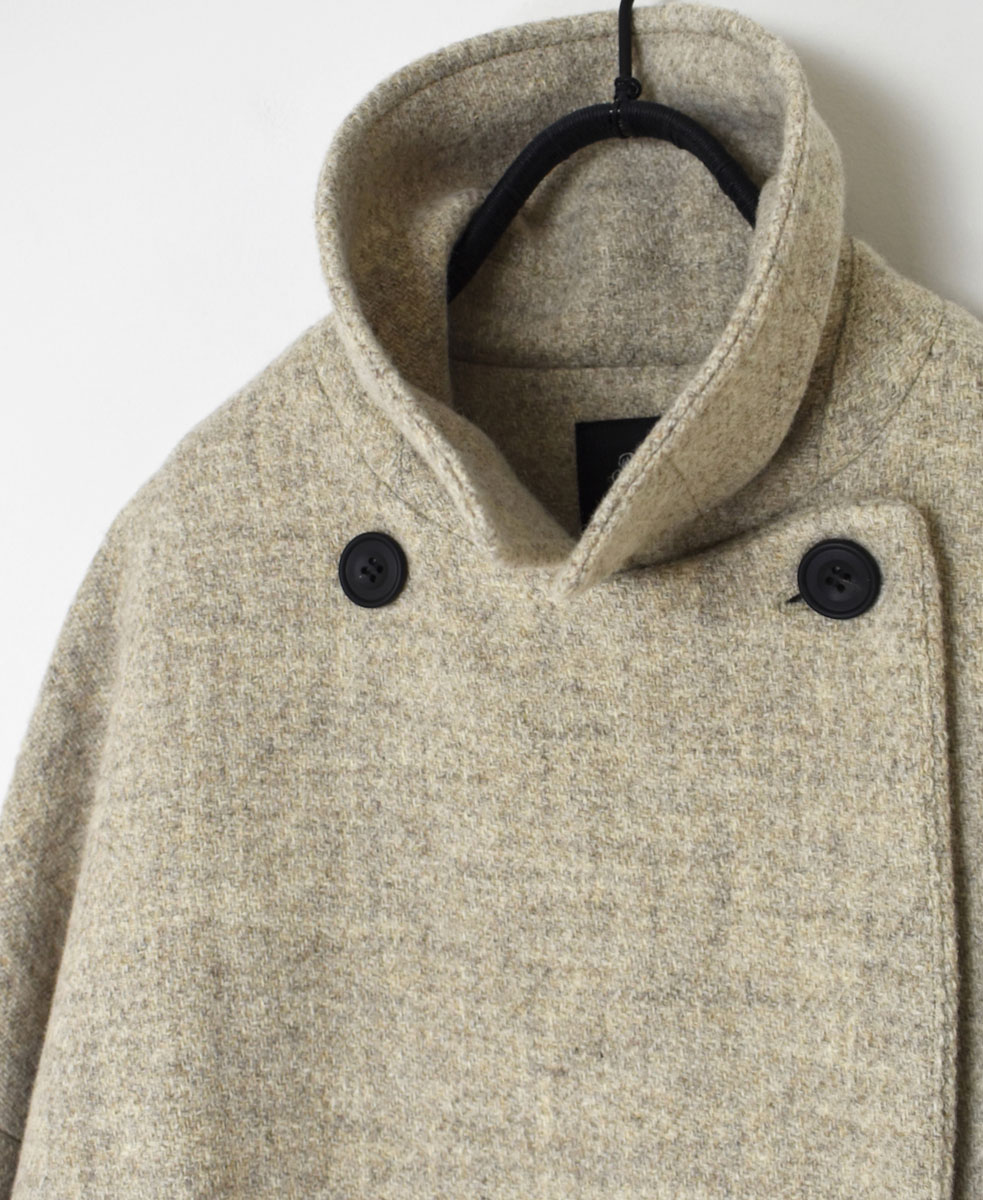 JNMDS2351TW (コート) BRITISH WOOL TWEED DOUBLE OVER COAT