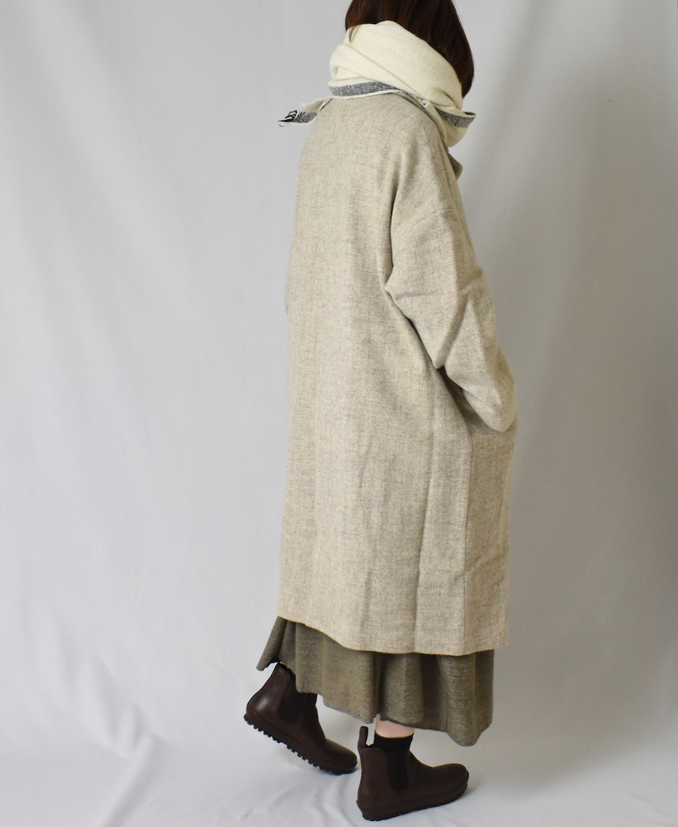 JNMDS2351TW (コート) BRITISH WOOL TWEED DOUBLE OVER COAT