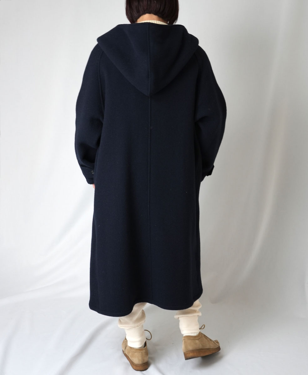 NHT1752WPR (コート) WOOL HOODED COAT