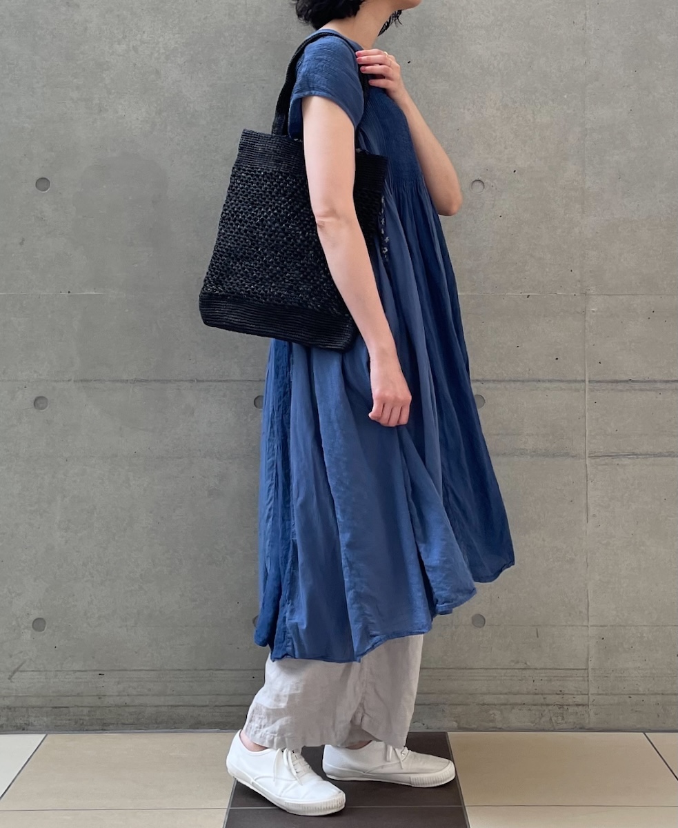 ANMDS2401(バッグ) RAFFIA TOTE BAG