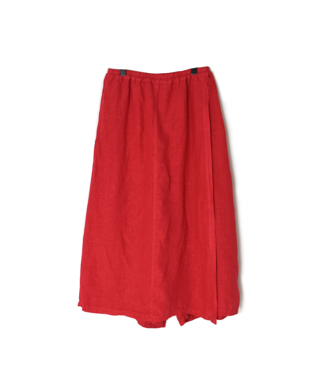 NAM2411LP (キュロット) LINEN PLAIN (OVERDYE) WRAP CULOTTES