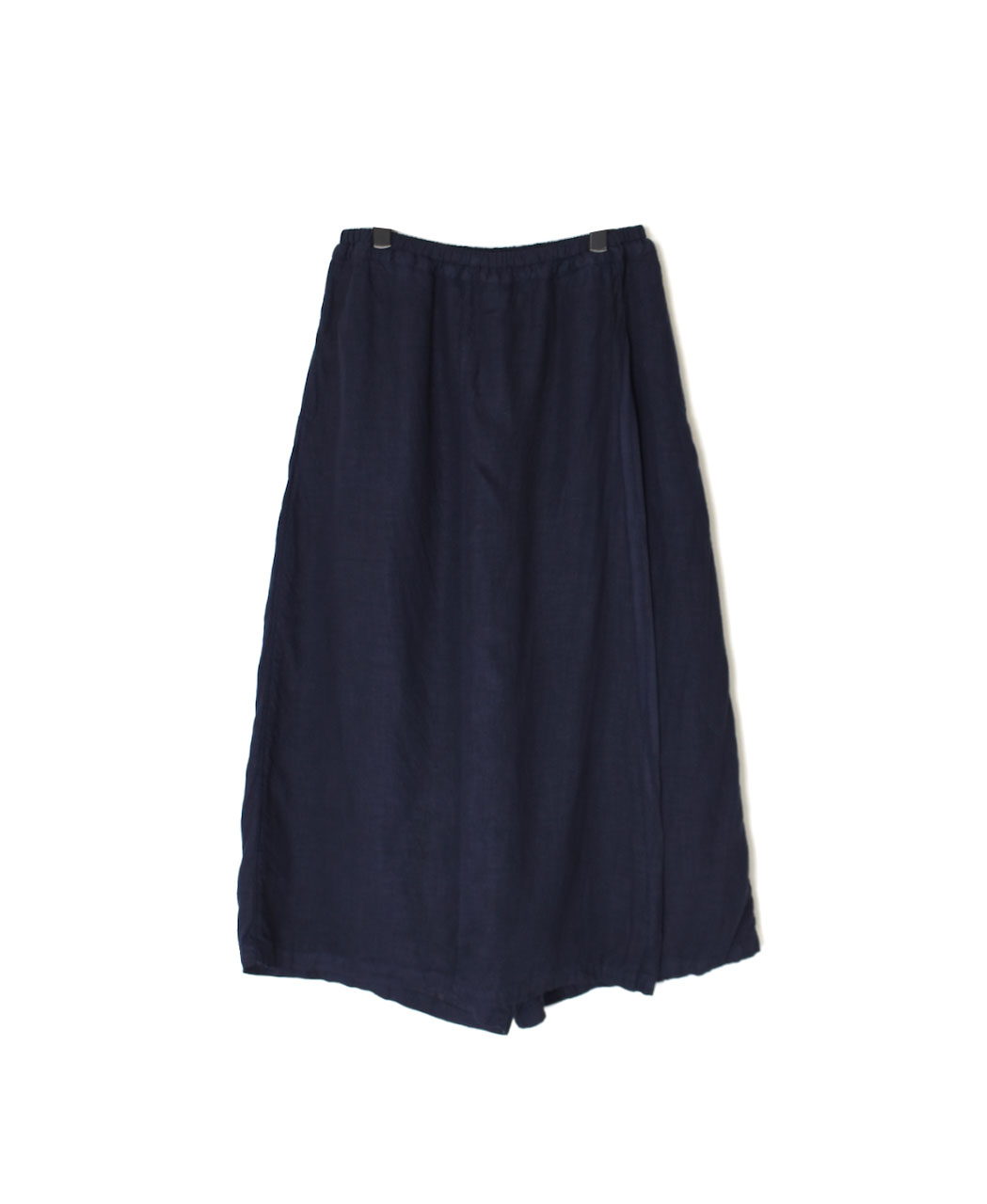 NAM2411LP (キュロット) LINEN PLAIN (OVERDYE) WRAP CULOTTES