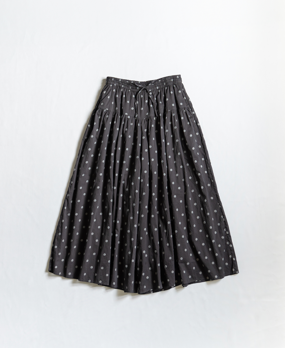 ●NSL24015 (キュロット) COTTON VOILE DOT PRINT CULOTTES