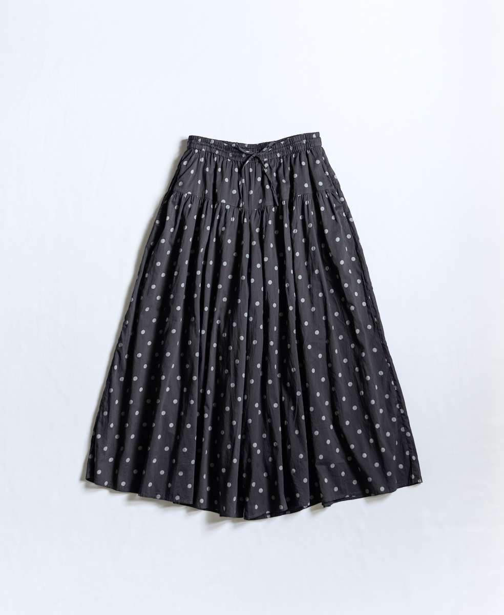 ●NSL24015 (キュロット) COTTON VOILE DOT PRINT CULOTTES