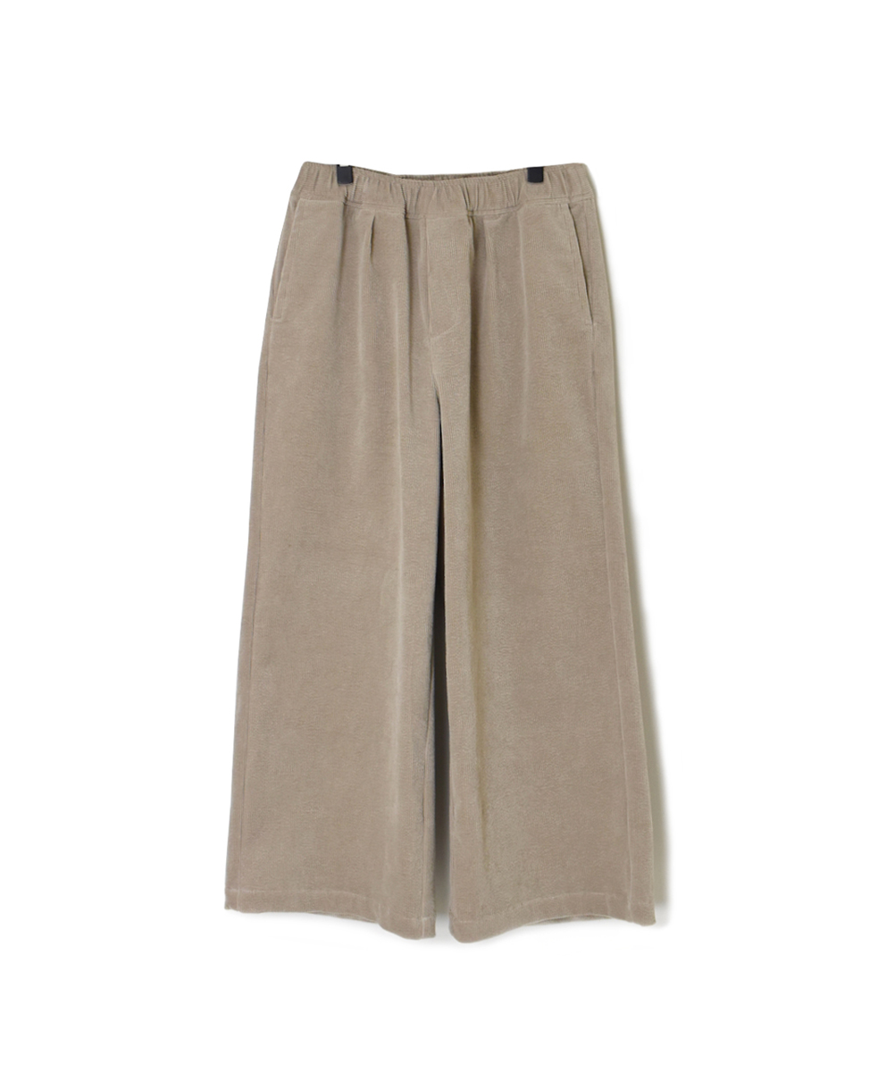 GNMDS2052CP(パンツ) TROUSERS/11WALW CORDUROY EASY WIDE PANTS