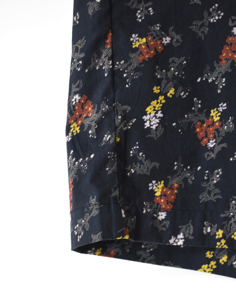 NSL24545(パンツ) 40s POPLIN FLOWER PRINT WIDE EASY PANTS