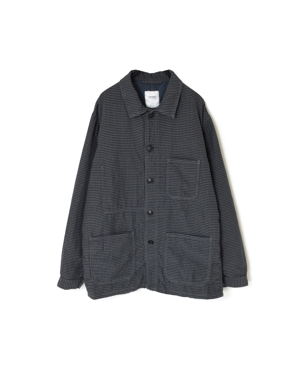 ISNAM2461(ジャケット) 60s COTTON DOUBLE FACE CHECK AUTHENTIC WORK JAKET