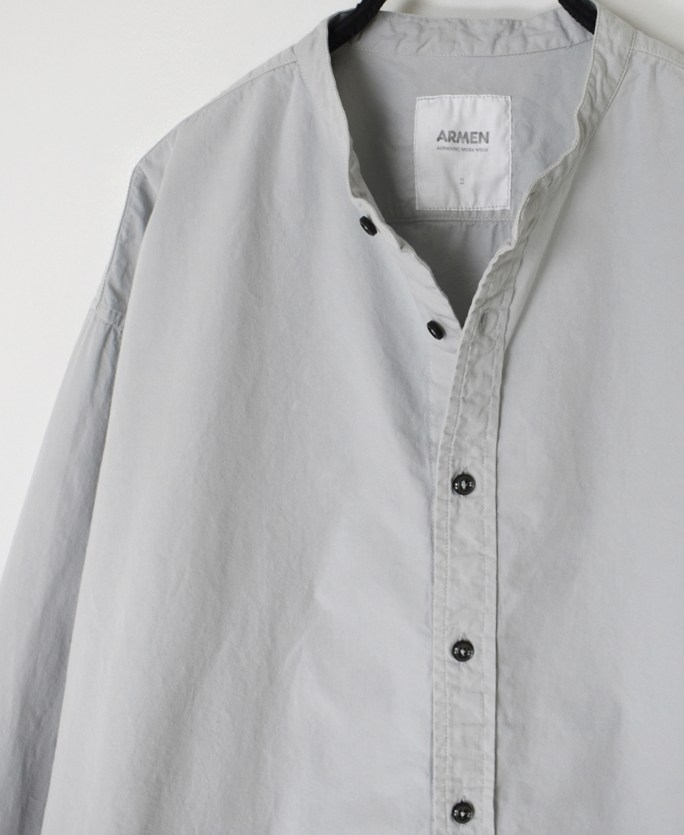 INAM2471PD(シャツ) 40s POPLIN OVERDYED UTILITY SHIRT