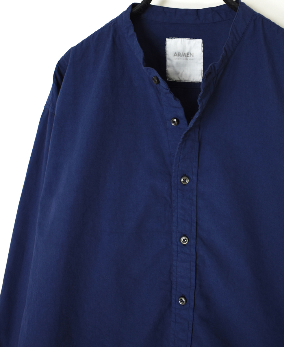 INAM2471PD(シャツ) 40s POPLIN OVERDYED UTILITY SHIRT