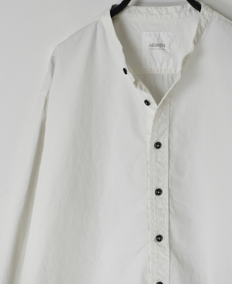 INAM2471PD(シャツ) 40s POPLIN OVERDYED UTILITY SHIRT