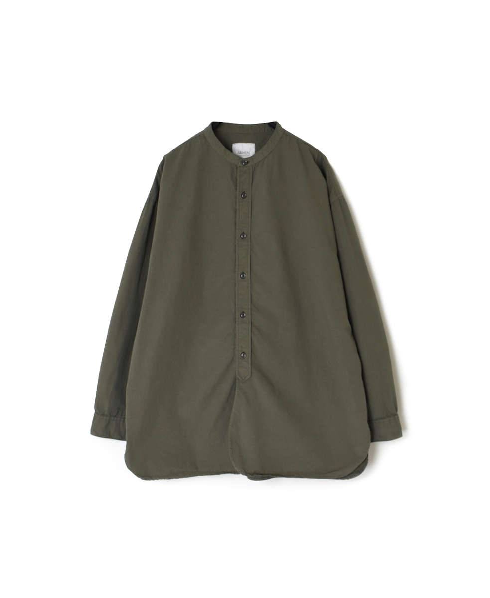 INAM2471PD(シャツ) 40s POPLIN OVERDYED UTILITY SHIRT