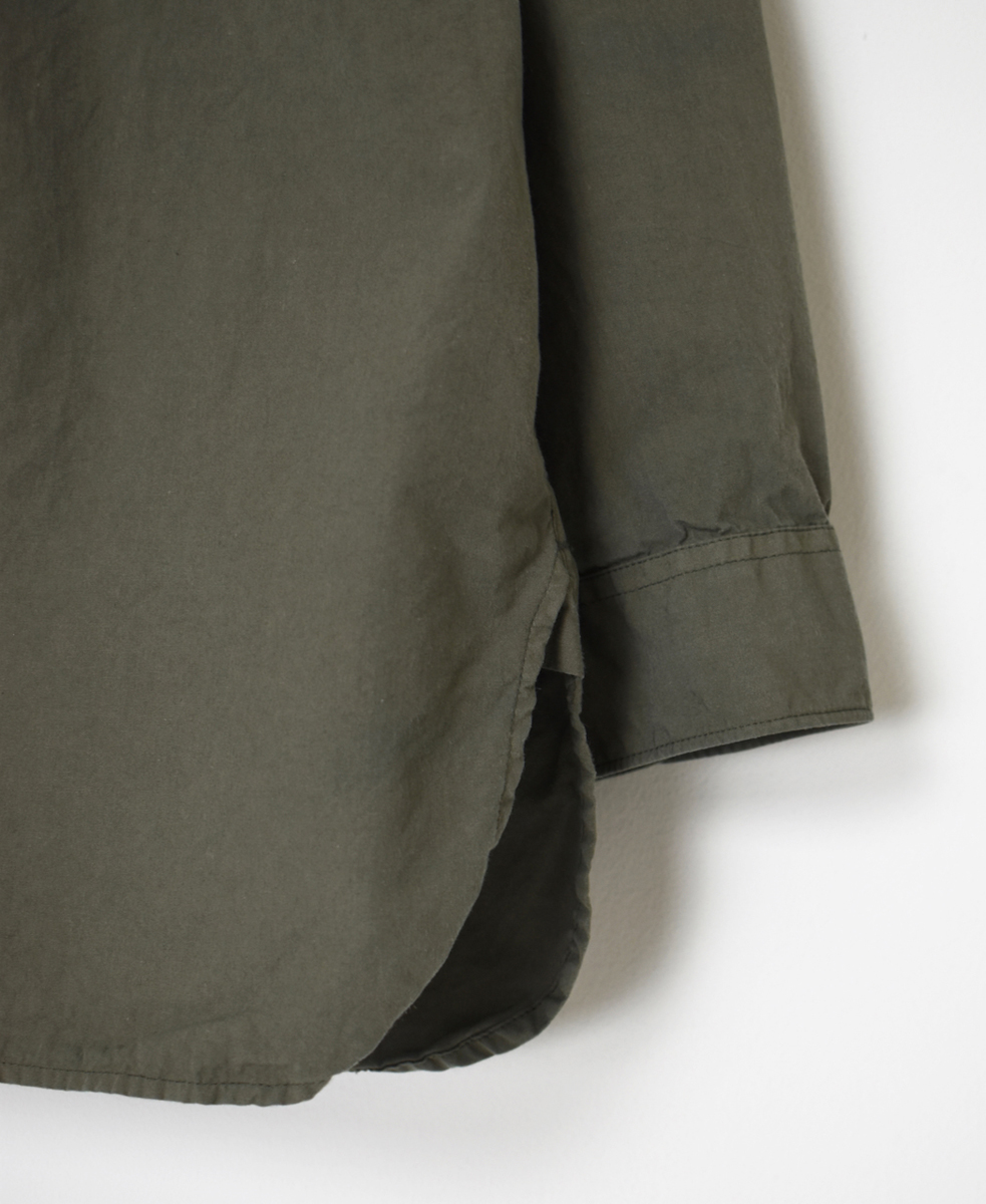 INAM2471PD(シャツ) 40s POPLIN OVERDYED UTILITY SHIRT